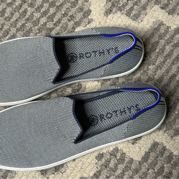 Rothy’s Original Slip On Sneaker in Anchor - Picture 5 of 9